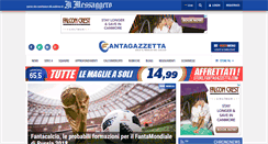 Desktop Screenshot of fantagazzetta.com